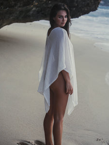Ava Kimono - White Stripes - H+E Goods Company