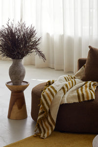 Avery Vase - Distressed Taupe - H+E Goods Company