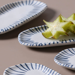 Shallow Mini Oval Platter - Set of 4 - H+E Goods Company