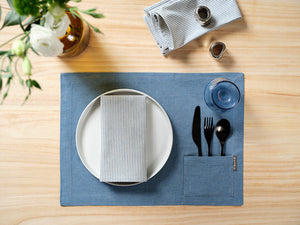 Cotton Cloth Placemats, Set of 4 - H+E Goods Company