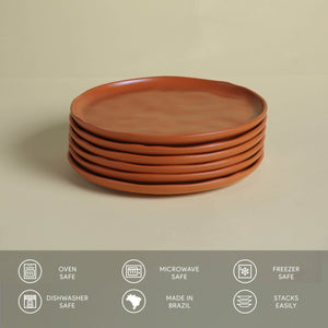 Dessert Plate - Set of 6 - H+E Goods Company