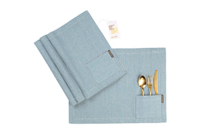 Cotton Cloth Placemats, Set of 4 - H+E Goods Company