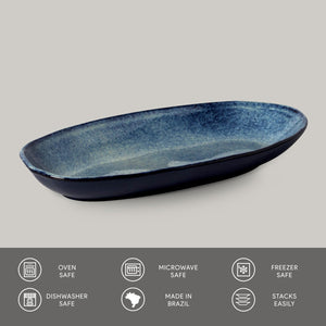 Deep Oval Platter - Set of 4 - H+E Goods Company