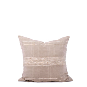 Belmira Throw Pillow - Sand - H+E Goods Company
