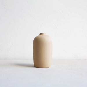 Tall Ceramic Blossom Vase - Sand - H+E Goods Company