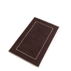 Border Bath Mat - Affogato - H+E Goods Company