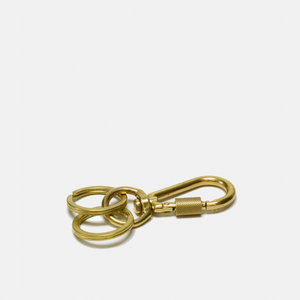 Brass Carabiner Keychain - H+E Goods Company