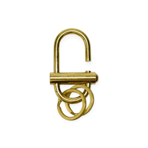 Brass Lock Keychain - H+E Goods Company