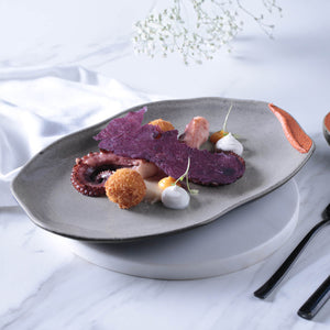 Shallow Oval Medium Platter - Set of 4 - H+E Goods Company