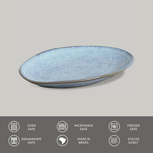 Oval Dessert Plate Set of 6 - H+E Goods Company
