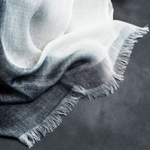 Granite Linen & Silk Scarf - H+E Goods Company