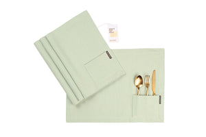 Cotton Cloth Placemats, Set of 4 - H+E Goods Company