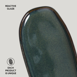 Shallow Small Oval Platter - Set of 4 - H+E Goods Company