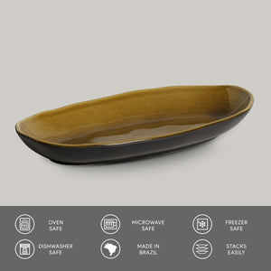 Deep Oval Platter - Set of 4 - H+E Goods Company
