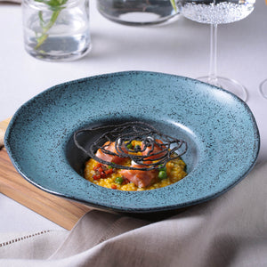 Deep Rim Plate - Set of 4 - H+E Goods Company
