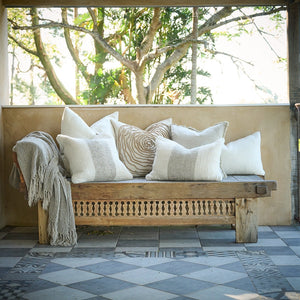 Coco Linen Lumbar Pillow - H+E Goods Company
