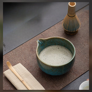 Colorful Ceramic Matcha Set - Blue - H+E Goods Company