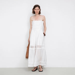 Crochet Lace Camisole Maxi Dress Crochet Lace Camisole Maxi Dress