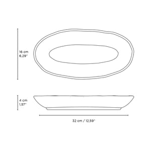 Deep Oval Platter - Set of 4 - H+E Goods Company