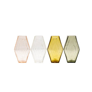Infinite Hexagon Vase - Amber - H+E Goods Company