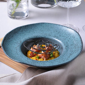 Deep Rim Plate - Set of 4 - H+E Goods Company