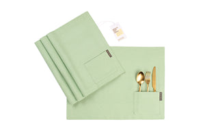 Cotton Cloth Placemats, Set of 4 - H+E Goods Company