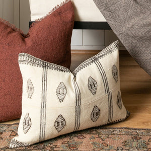 Diskit Wool Pillow - Cream - H+E Goods Company