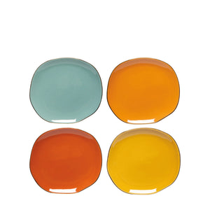 Dune Pebble Appetizer Plates - Set of 4 - H+E Goods Company