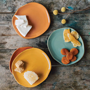 Dune Pebble Appetizer Plates - Set of 4 - H+E Goods Company