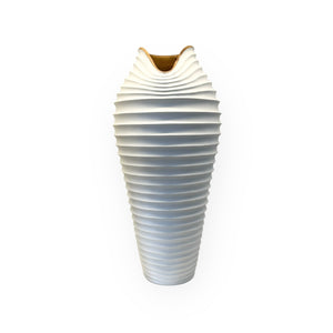 Dune Tamarind Wood Vase - Large - H+E Goods Company