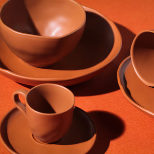 Coffee Cup & Saucer Set of 6 - H+E Goods Company