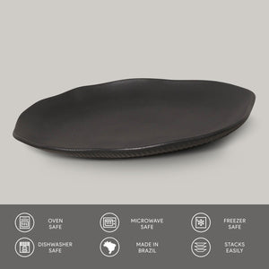 Shallow Oval Medium Platter - Set of 4 - H+E Goods Company