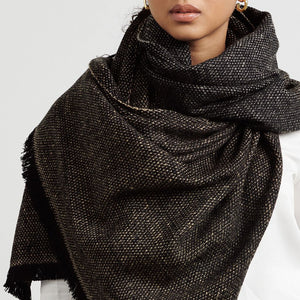 Graphite Merino Scarf - H+E Goods Company