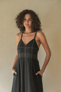 Eva Maxi Dress - Black - H+E Goods Company
