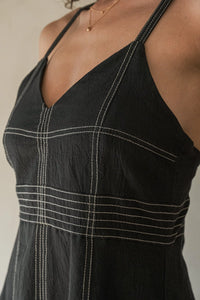 Eva Maxi Dress - Black - H+E Goods Company