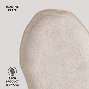 Shallow Oval Medium Platter - Set of 4 - H+E Goods Company