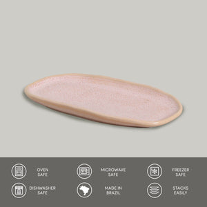 Shallow Small Oval Platter - Set of 4 - H+E Goods Company