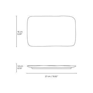 Rectangular Medium Platter - Set of 4 - H+E Goods Company