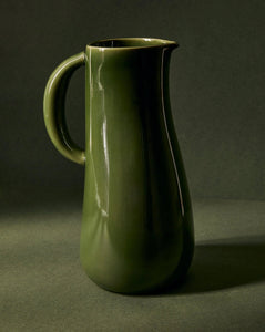 Stoneware Jug | Dadasi 50 Oz - Green - H+E Goods Company