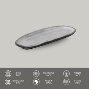 Shallow Mini Oval Platter - Set of 4 - H+E Goods Company