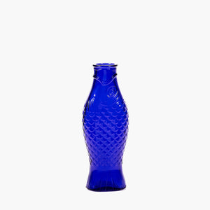 Fish & Fish Bottle Carafe - Cobalt - H+E Goods Company