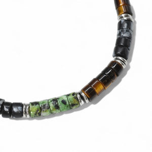 Gemstones Trio Beaded Bracelet - H+E Goods Company