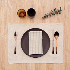 Rustic Placemats - Natural / Set Of 4 - H+E Goods Company