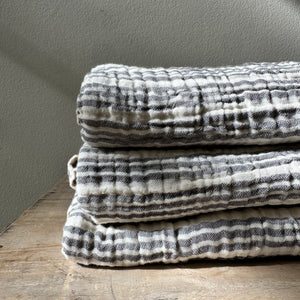 Joshua Cotton Gauze Towel - H+E Goods Company