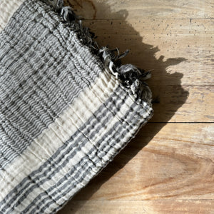 Joshua Cotton Gauze Towel - H+E Goods Company