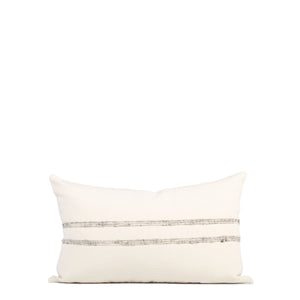 Manta Lumbar Pillow - Gray - H+E Goods Company