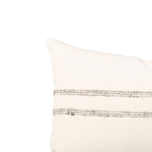 Manta Lumbar Pillow - Gray - H+E Goods Company