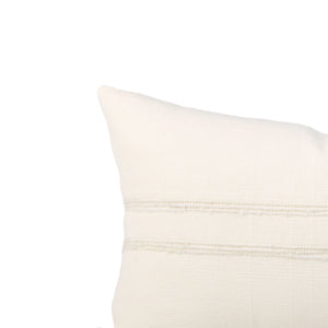 Manta Lumbar Pillow - Ivory - H+E Goods Company