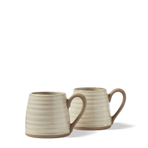 Monterey Stoneware Tea Cups - Set of 2 - H+E Goods Company