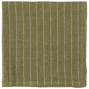 Olive Double Weave Napkins - Set of 4 - H+E Goods Company